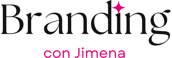 logo branding con jimena bicolor
